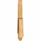 Ekena Millwork Bellingham Rough Sawn Timber Gable Bracket, Western Red Cedar, 36"W x 18"H x 2"D x 6"F, 12/12 Pitch GBW036X18X0206BEL00RWR - alternate 5